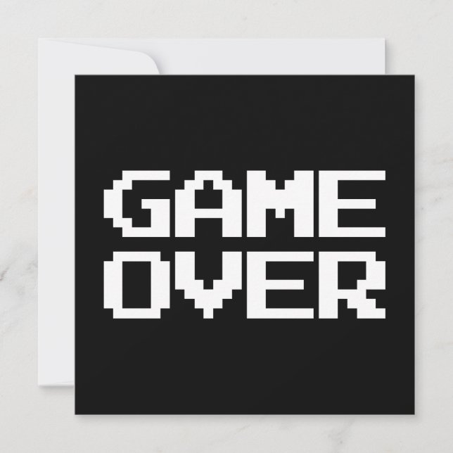 Game over (Voorkant)