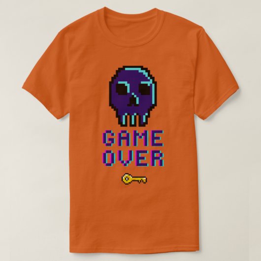 Game Over16 T-shirt (Design voorkant)