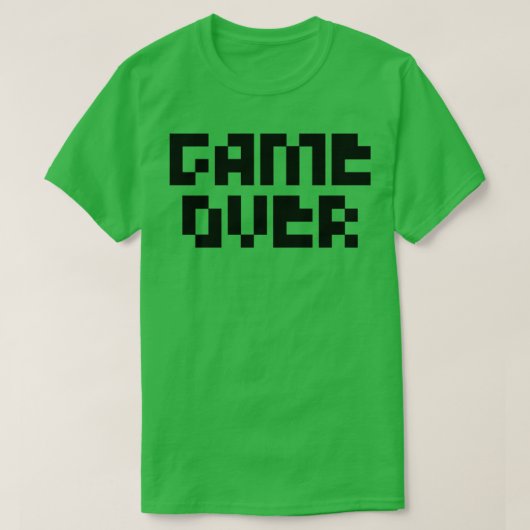 Game over32 t-shirt (Design voorkant)