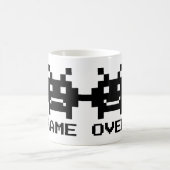 GAME OVER 8 bit pixel art mok voor getrouwd stel (Center)