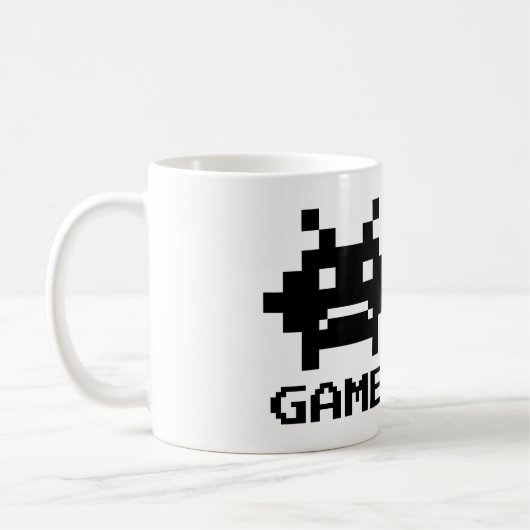 GAME OVER 8 bit pixel art mok voor getrouwd stel (Links)