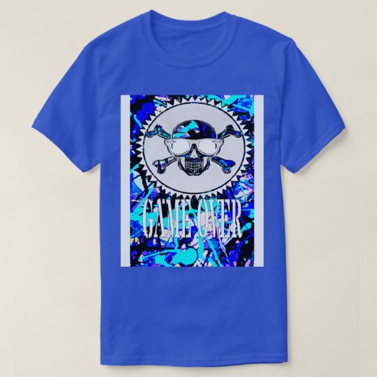 Game over Abstract T-shirt (Design voorkant)