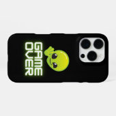 Game Over Alien – Gamer Vibe iPhone Hoesje (Achterkant horizontaal)