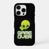 Game Over Alien – Gamer Vibe iPhone Hoesje (Achterkant)