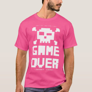 Game Over Art vintage T-shirt