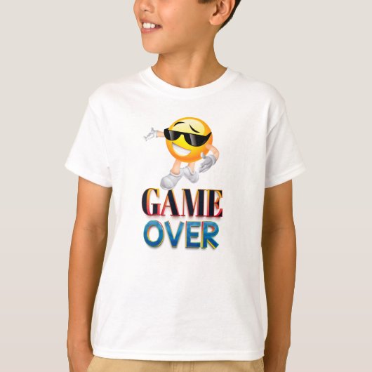 Game Over Baby T-Shirt - Perfect voor baby's (Voorkant)