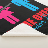 Game Over | Bachelor Party Blanket Sherpa Deken (3/4)
