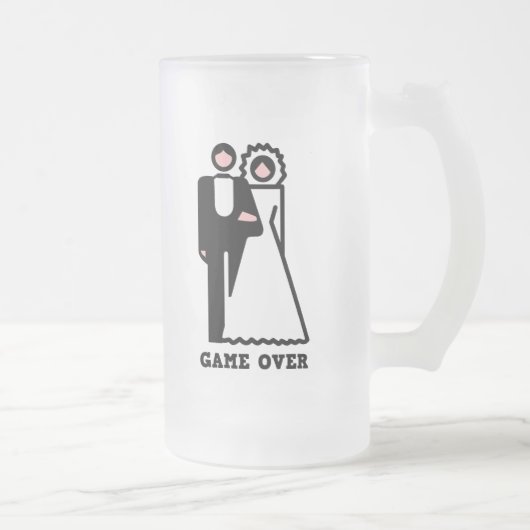 Game Over Bachelor party mok (Rechts)