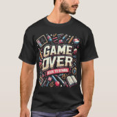 Game Over Back to School: Creative Chaos T-shirt (Voorkant)