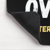 Game Over Batterij Leeg Grappig Gamer Design Muismat (Hoek)