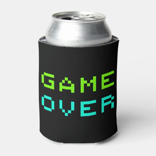 Game over blikjeskoeler (Blikje Voorkant)