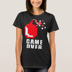 Game over Bomb Gamer T-shirt