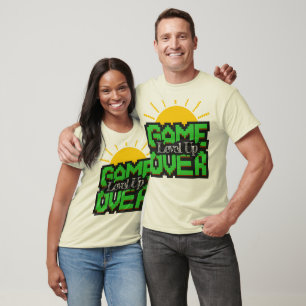 Game Over, breng retro games weer tot leven met le T-shirt