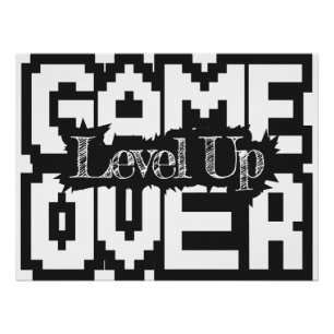 Game Over, breng vintage klassiekers weer tot leve Perfect Poster