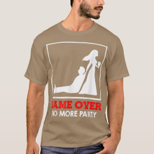 Game Over - Bride en Groom Wedding T-shirt