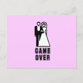 GAME OVER BRIEFKAART (Voorkant)