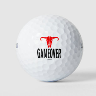 Game Over & Bull van VIMAGO Golfballen