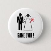 GAME OVER! Button Pin (Voorkant)