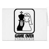 Game over Check Mate (Voorkant Horizontaal)