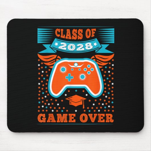 Game over CL van 2028 Shirt studenten Funny 2028 G Muismat (Voorkant)