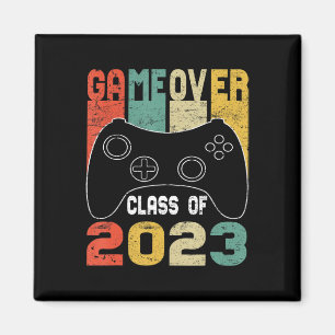 Game Over Class of 2023 Video Games Gradua Magneet