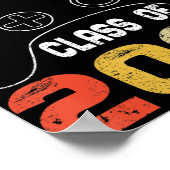 Game Over Class of 2023 Video Games Gradua Poster (Hoek)