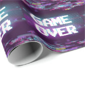 Game over concept, glitch effect. cadeaupapier (Rol Hoek)