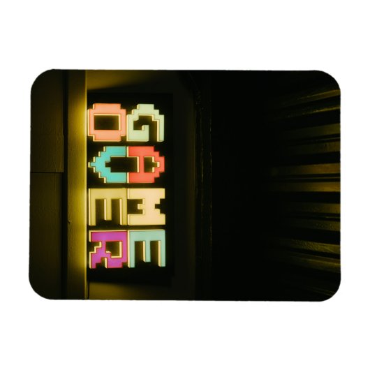 Game over Cute Simple Pixel Art Pixel Arts Easy De Magneet (Horizontaal)