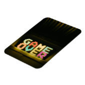 Game over Cute Simple Pixel Art Pixel Arts Easy De Magneet (Linkerzijde)