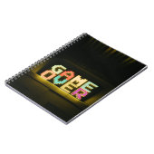 Game over Cute Simple Pixel Art Pixel Arts Easy De Notitieboek (Linkerzijde)