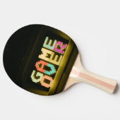 Game over Cute Simple Pixel Art Pixel Arts Easy De Tafeltennisbatje (Zijkant)