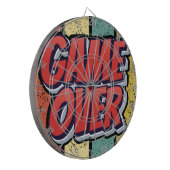 Game over. dartbord (Voorkant Links)