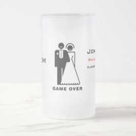 Game over de bevroren Mok - Sad Groom