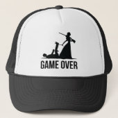 Game over de bruiloft trucker pet (Voorkant)