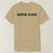 Game over design t-shirt (Design voorkant)