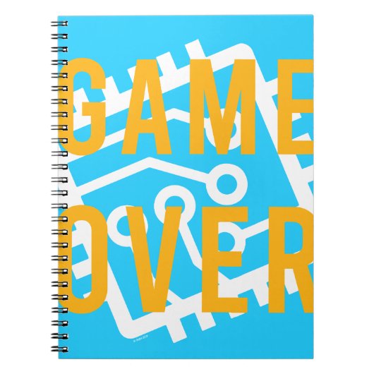 Game over digitaal circuit notitieboek (Voorkant)