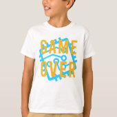 Game over digitaal circuit t-shirt (Voorkant)