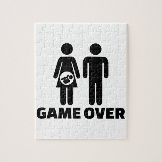 Game over drachtige baby legpuzzel (Verticaal)