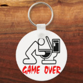 Game Over Drink Sleutelhanger (Voorkant)