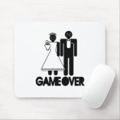 Game Over - Funny Huwelijkscadeaus Muismat (Met muis)
