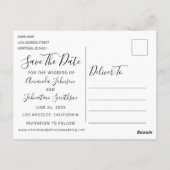 Game over Funny Save the Date Wedding Confet Photo Briefkaart (Achterkant)