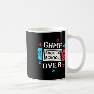 Game over game game gamer Terug naar school S Koffiemok