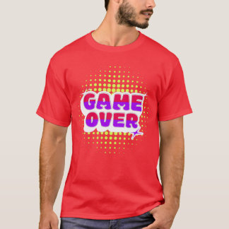 GAME OVER GAME LOVERSHIRT vriend T-shirt