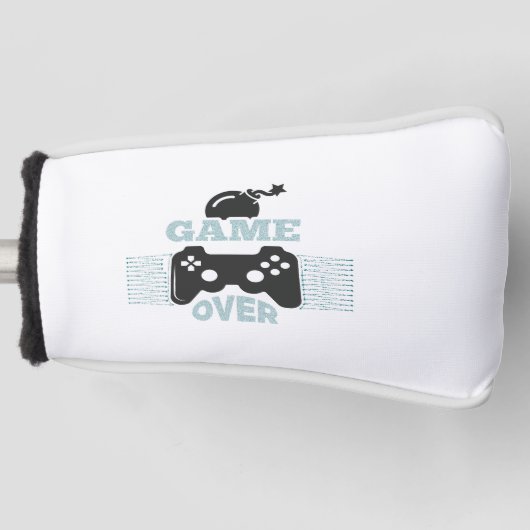 Game Over Gamer Golfheadcover (Voorkant)