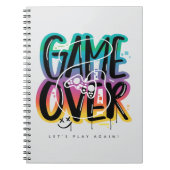 Game over graffiti joystick gamer notitieboek (Voorkant)
