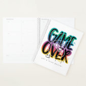Game over graffiti joystick gamer planner (Display)