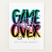 Game over graffiti joystick gamer planner (Voorkant)