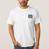 Game Over Graffiti Stijl Gamer T-Shirt – Krachtig (Voorkant)