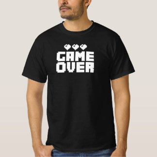 Game Over Grappige Gamer Citaat T-shirt