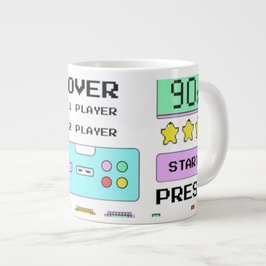 Game over grote koffiekop (Voorkant rechts)